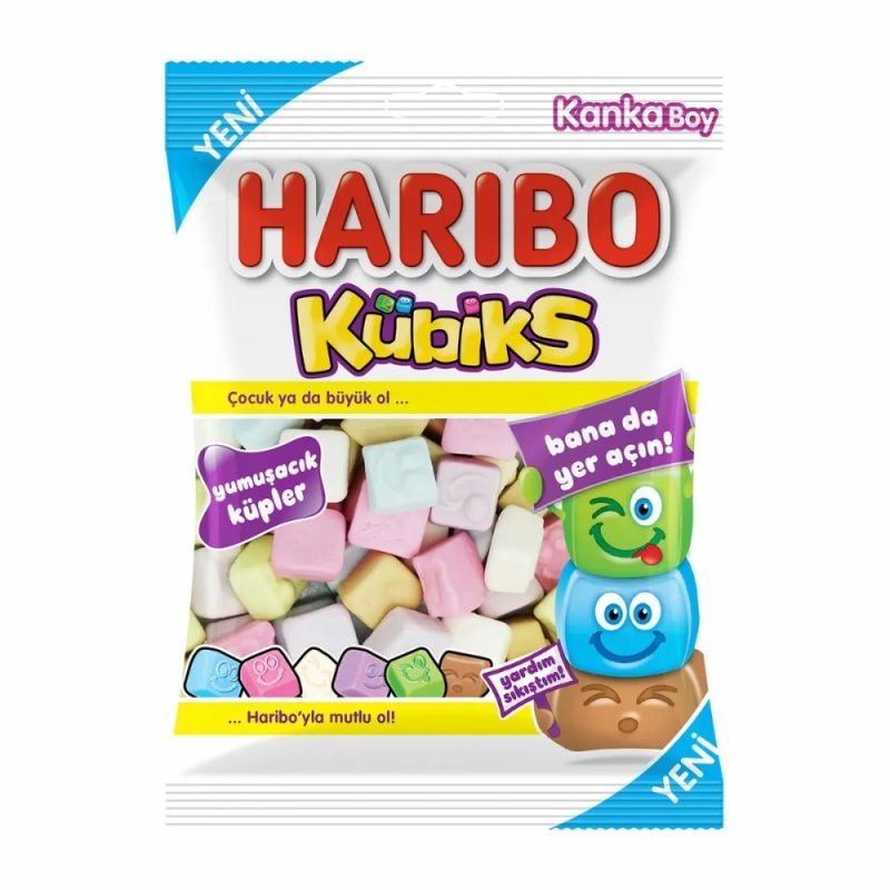 Haribo Kubiks 80g (Halal)