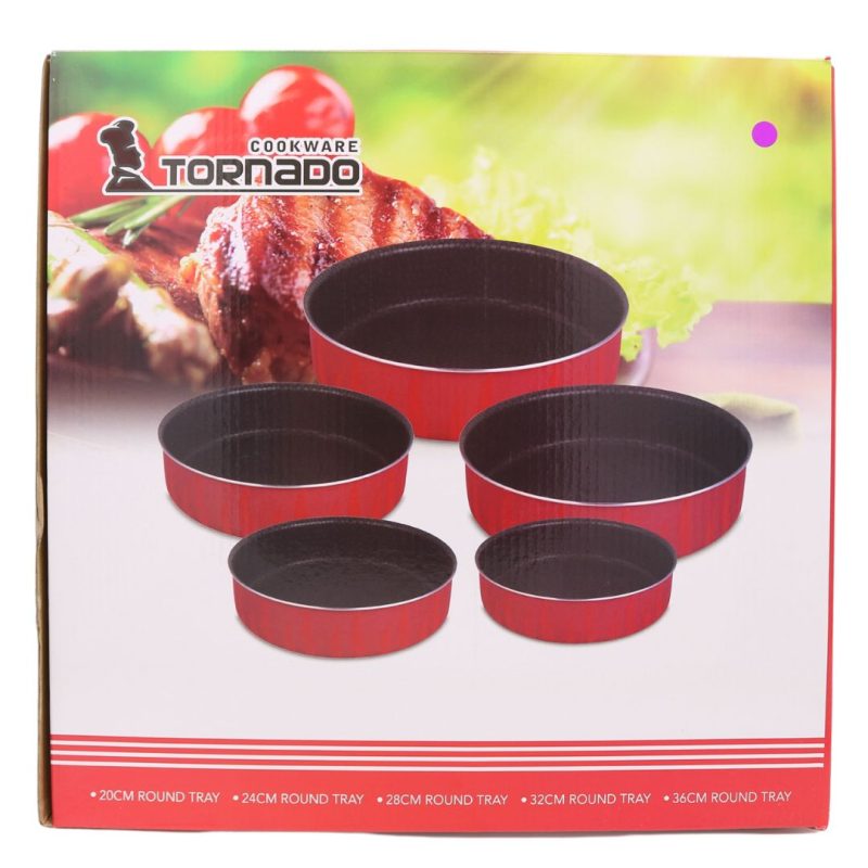 Tornado Oven Pan Non-Stick Cookware Pan 5pc Set