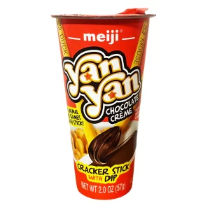 Meiji Yan Yan Chocolate Crackers Stick 57g