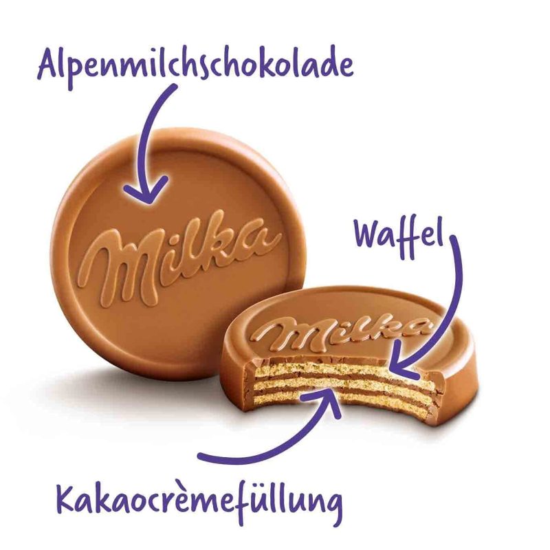 Milka Choco Wafer 180g