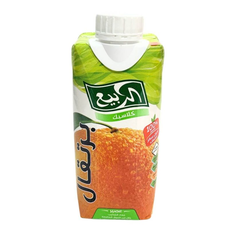 Al Rabie Classic Orange Juice 11.16 oz | Albazaar Market