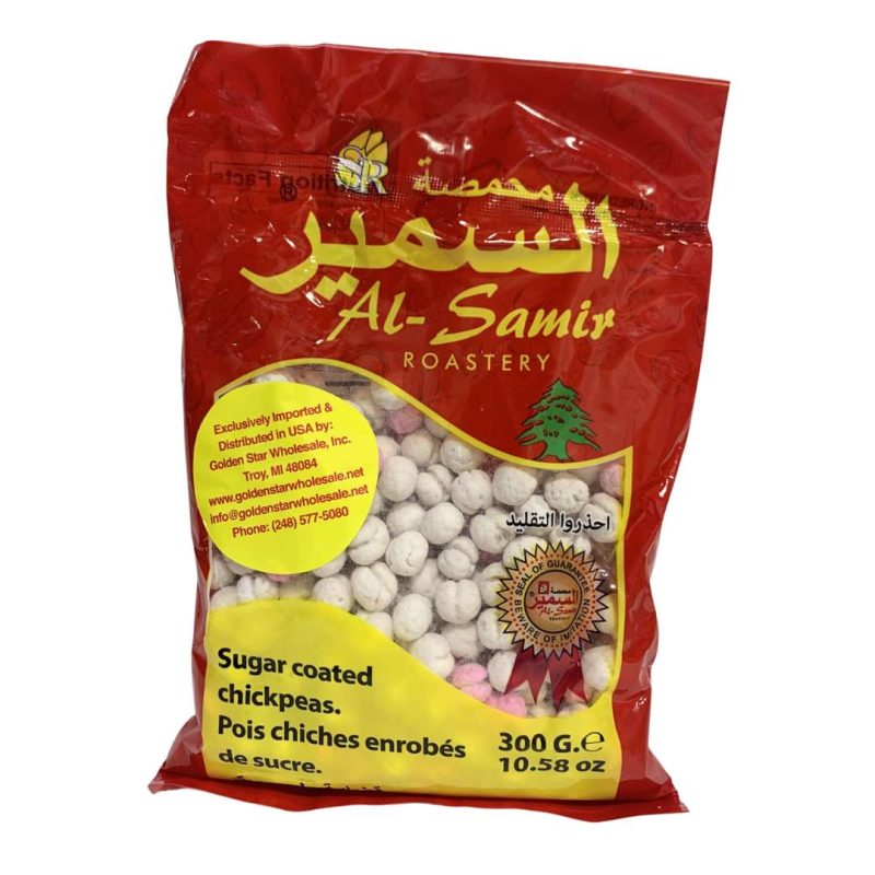 Al-Samir Sugar Coated Chickpeas 300g | AlbazaarMarket.com