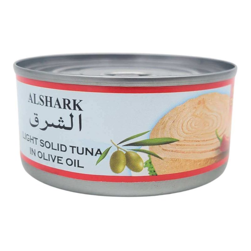 Alshark Light Solid Tuna in Olive Oil With Chili 170g | AlbazaarMarket.com