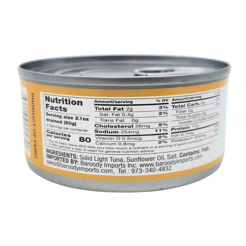 Alshark Light Solid Tuna in Sunflower Oil 170g | AlbazaarMarket.com