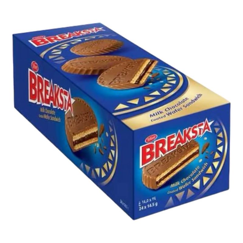 Breaksta Milk Chocolate Crunchy Wafer Sandwich 213g | Albazaarmarket.com