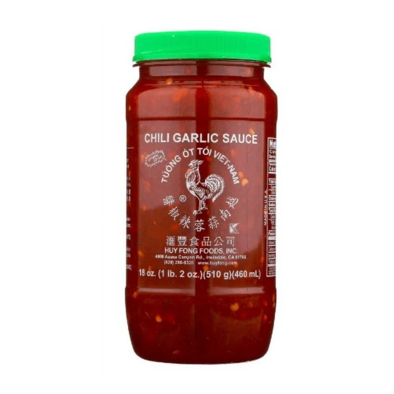 Chili Garlic Sauce Huy Fong 18 oz.