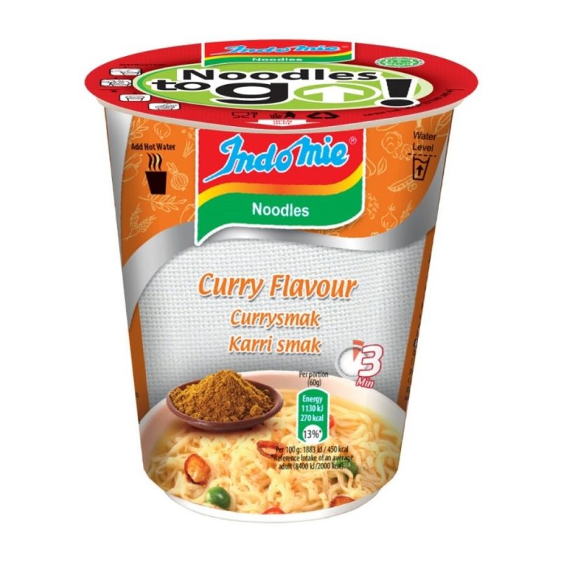 Indomie Curry Flavor Cup Noodles 60g