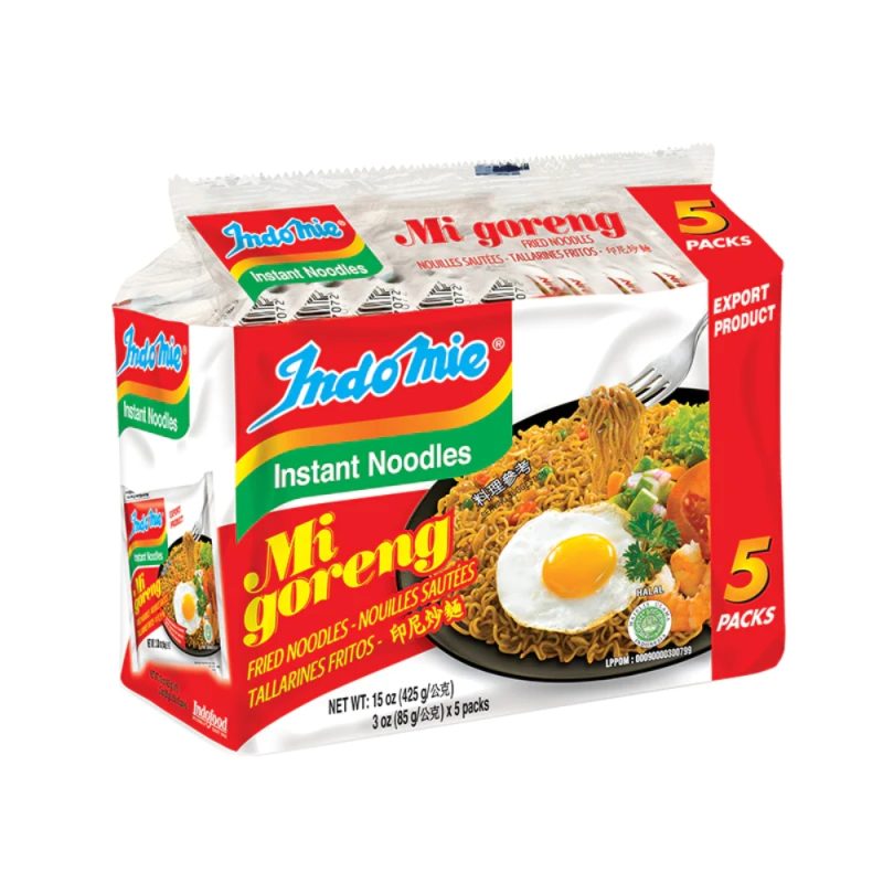 Indomie Mi Goreng Instant Fried Noodles 5x75g