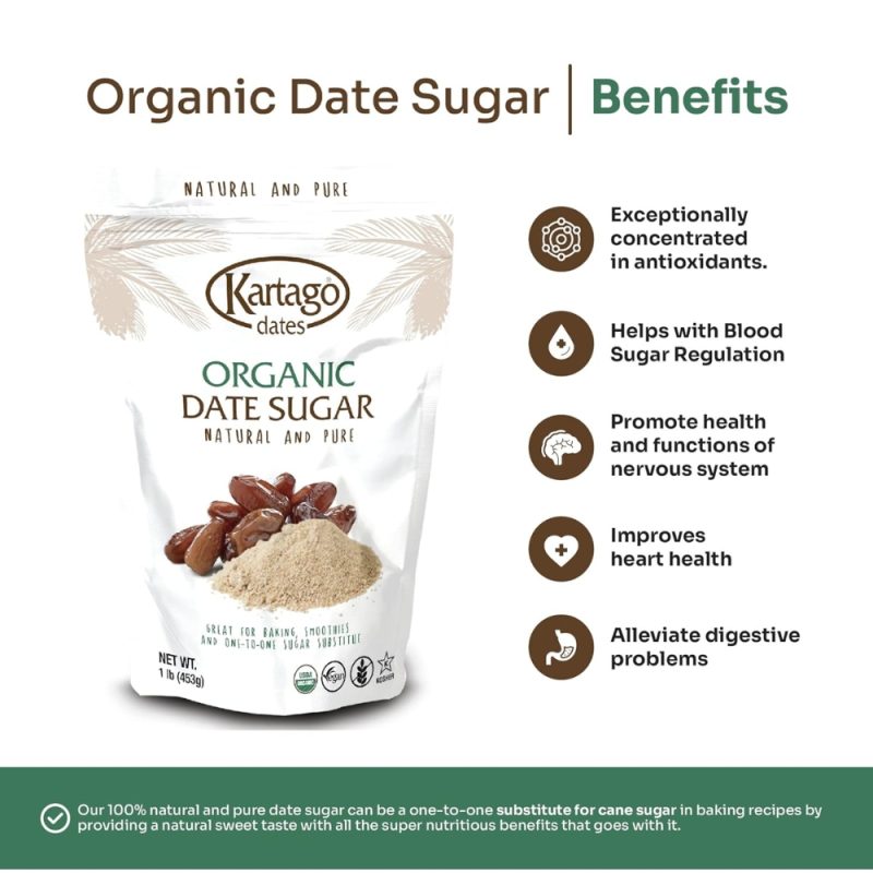 Kartago Organic Date Sugar 1lb