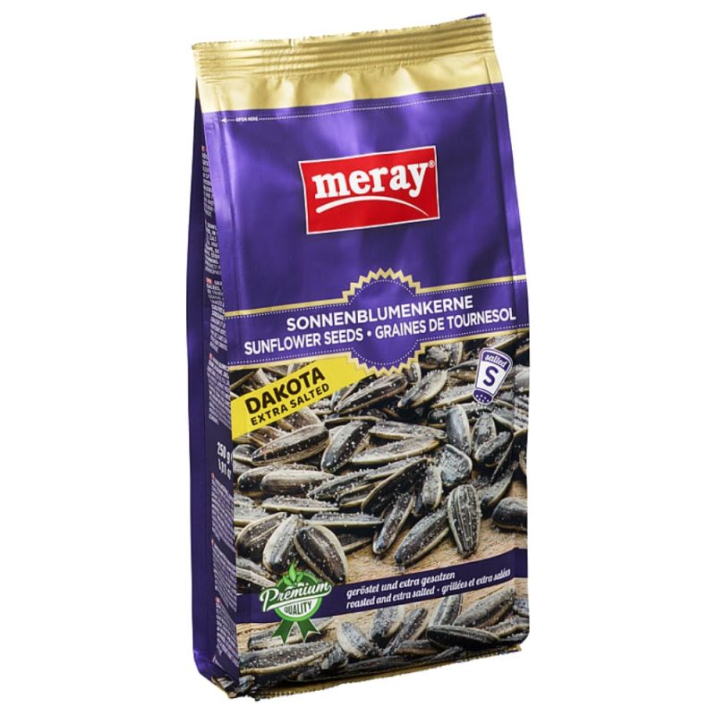 Sunflower Seeds Roasted and Extra Salted by Meray 250g | AlbazaarMarket.com