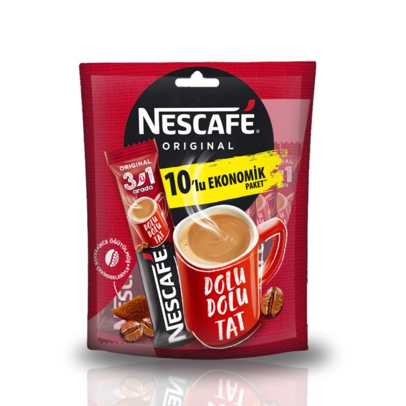 Nescafé 3-in-1 Original Premix Coffee 10x17.5g | AlbazaarMarket.com