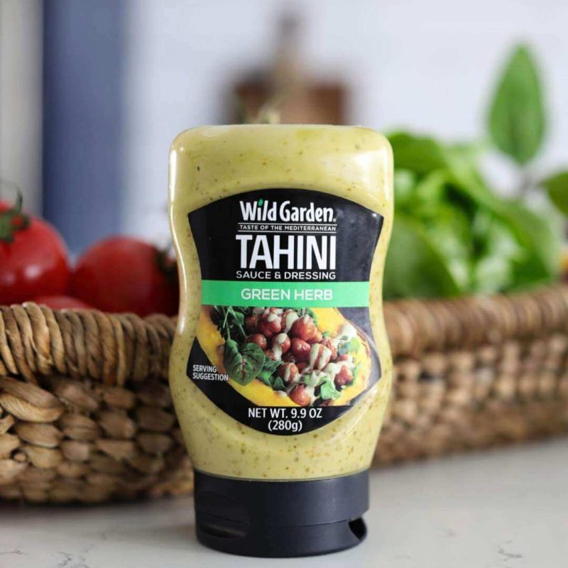 Wild Garden Easy Squeeze Green Herb Tahini 9.9 Oz | AlbazaarMarket.com