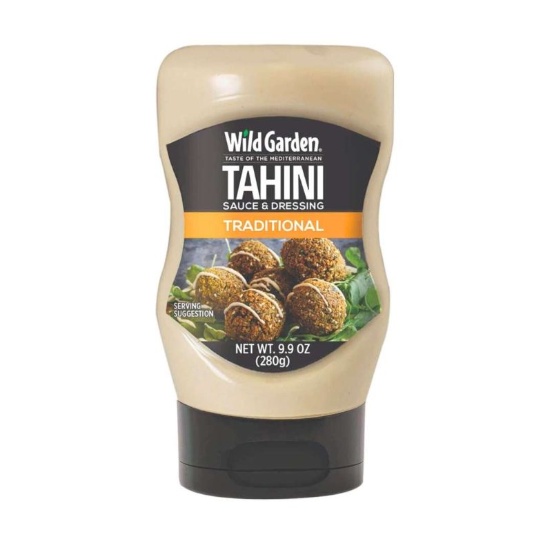 Wild Garden Easy Squeeze Traditional Tahini 9.9 Oz | AlbazaarMarket.com