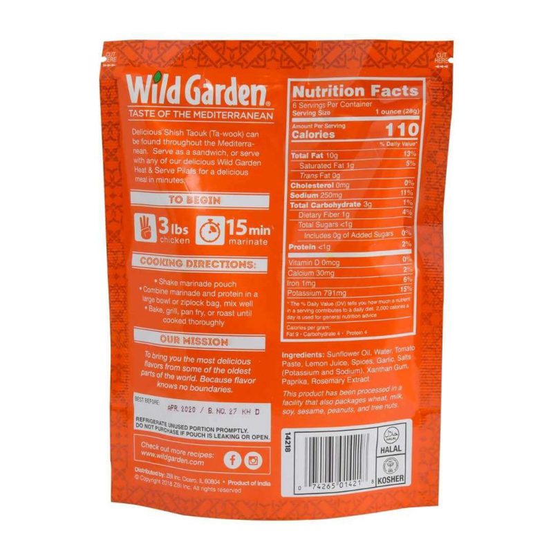 Wild Garden Turkish Taouk Marinade 6 oz. |Albazaarmarket.com