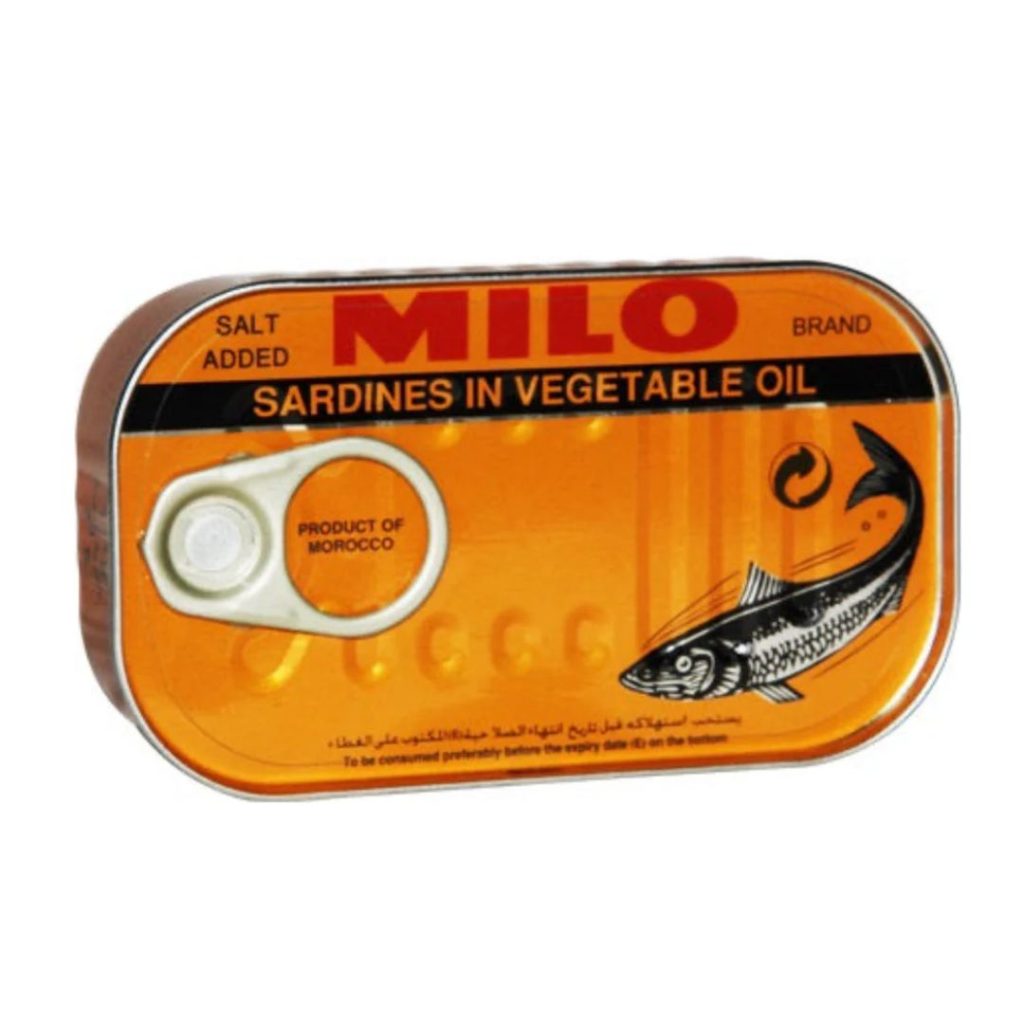 Milo Sardines in Vegetable Oil 125g - Albazaar Market