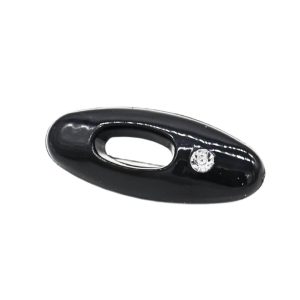 Hijab Safety Pin Black Brooch | Shop At www.Albazaarmarket.com