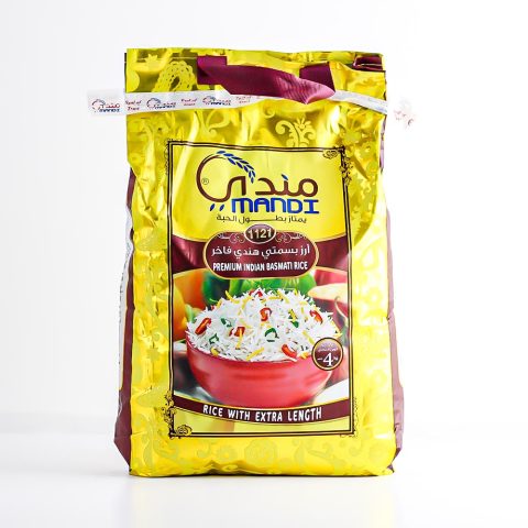 Mandi Premium Indian Basmati Rice Extra Length 4.54kg - Albazaar Market