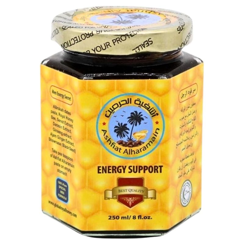 Ashfiat Alharamain Honey Energy Support for Men 250ml | AlbazaarMarket.com