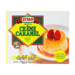Cream Caramel Instant Powder Mix | Ziyad Brand 1.76 oz | www.AlbazaarMarket.com