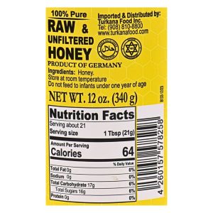 Balim 100% Pure Raw & Unfiltered Honey 12oz | www.AlbazaarMarket.com