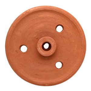 Handmade Clay Pot Dolma Lid Cover Unglazed Terracotta | www.AlbazaarMarket.com