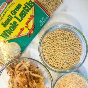 Ziyad Small Green Whole Lentils 16 oz | www.AlbazaarMarket.com