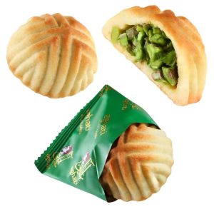 Aghati Maamoul Shortbread Cookies Filled with Premium Pistachios 350g | www.AlbazaarMarket.com