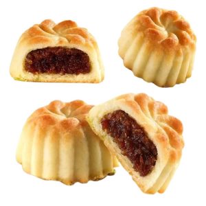 Aghati Maamoul Shortbread Cookies Filled with Premium Dates 350g | www.AlbazaarMarket.com