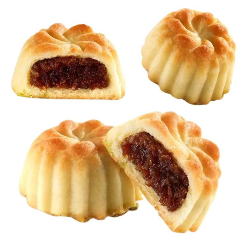 Aghati Maamoul Shortbread Cookies Filled with Premium Dates 350g | www.AlbazaarMarket.com