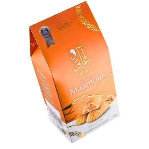 Aghati Maamoul Shortbread Cookies Filled with Premium Walnuts 350g | www.AlbazaarMarket.com