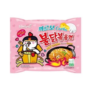 Samyang Buldak Halal Carbonara Hot Chicken Ramen 650g 5 Packs | www.AlbazaarMarket.com