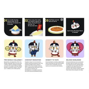 Samyang Buldak Halal Carbonara Hot Chicken Ramen 650g 5 Packs | www.AlbazaarMarket.com