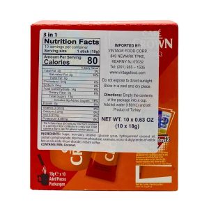 ULKER Cafe Crown 3-in-1 Instant Coffee 18g (10 Sachets) | www.AlbazaarMarket.com