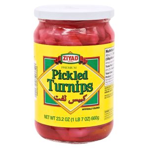 Ziyad Pickled Turnips 660g | www.AlbazaarMarket.com
