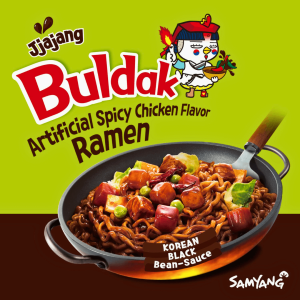 Samyang Buldak Jjajang Korean Spicy Hot Chicken Noodles (5 Pack) | www.AlbazaarMarket.com