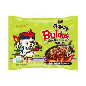 Samyang Buldak Jjajang Korean Spicy Hot Chicken Noodles (5 Pack) | www.AlbazaarMarket.com