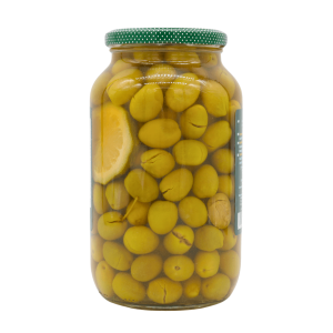 Durra Green Olives 650g | 45.9oz | www.AlbazaarMarket.com