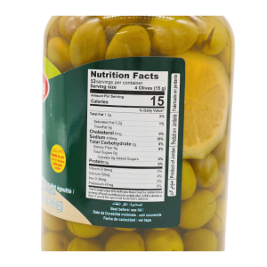 Durra Green Olives 650g | 45.9oz | www.AlbazaarMarket.com
