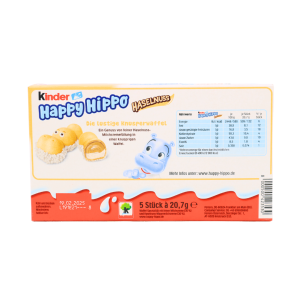 Kinder Happy Hippo Haselnuss 100g (5x20.7g)