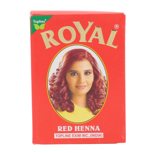 Royal Red Henna 1 Box - 6 Sachets (60g) | www.AlbazaarMarket.com