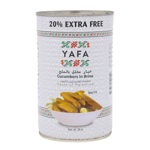 Yafa Cucumbers in Brine 24oz (67g) | www.AlbazaarMarket.com