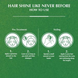Vatika Hair Fall Control Styling Hair Cream Cactus, Ghergir & Olive 140ml - Image 2