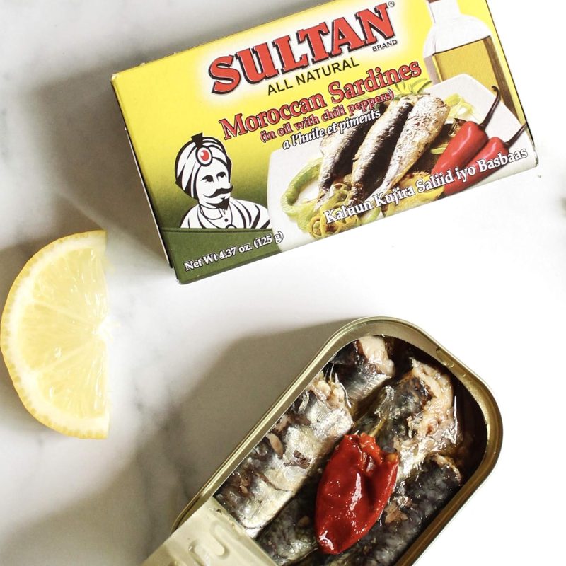 Sultan Moroccan Sardines in Oil with Chili Peppers 125g | www.AlbazaarMarket.com