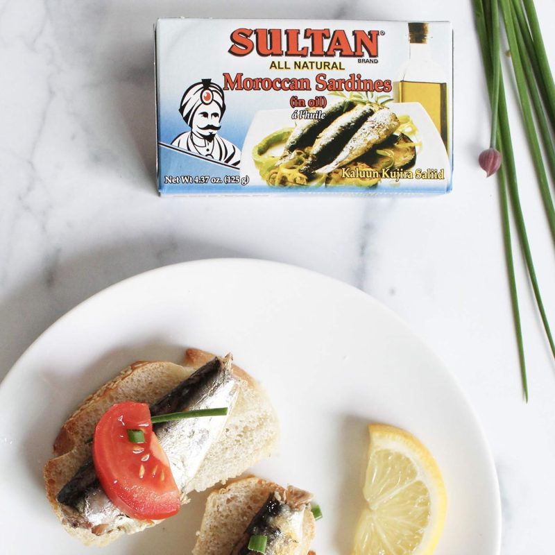 Sultan Moroccan Sardines in Oil 125g | www.AlbazaarMarket.com
