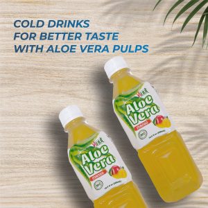 Aloe Vera Juice Mango Flavor with Pulp 16.9 fl oz by Vinut | www.AlbazaarMarket.com