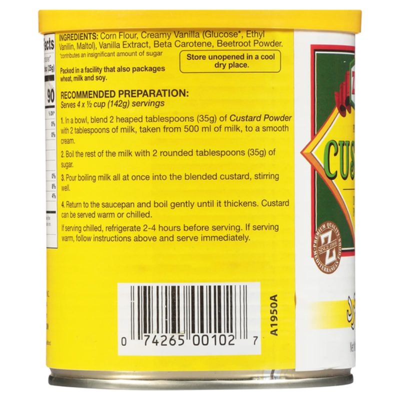 Ziyad Premium Custard Instant Powder Mix 15.9oz | www.AlbazaarMarket.com