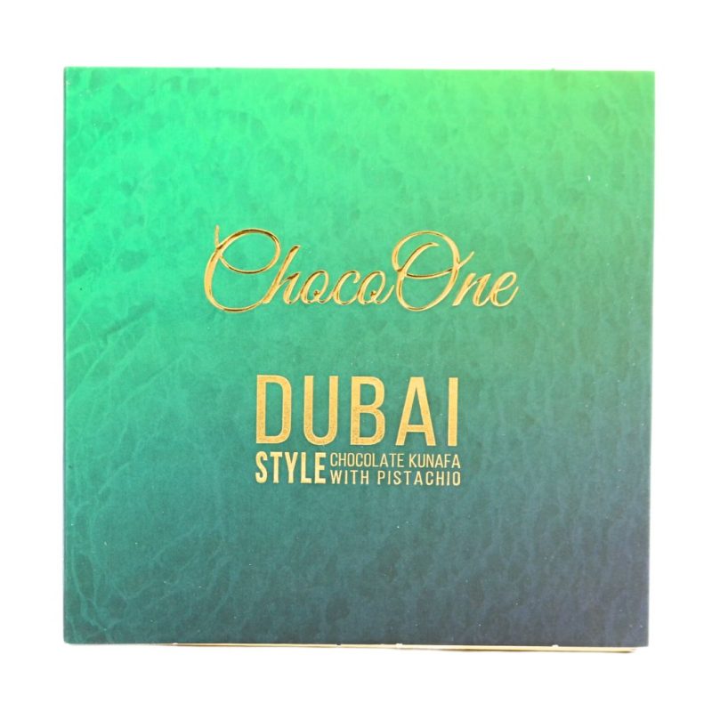 Dubai Chocolate Choco One with Kunafa & Pistachio Cream Filling 100g | www.AlbazaarMarket.com