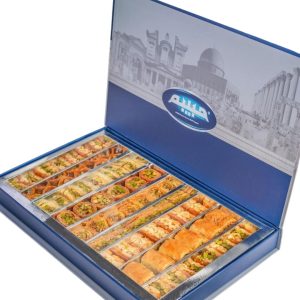 Assorted Mixed Baklawa | Habibah Sweets 1000g | www.AlbazaarMarket.com