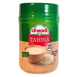 Al Wadi 100% Stone Ground Tahina Tahini 16oz | www.AlbazaarMarket.com