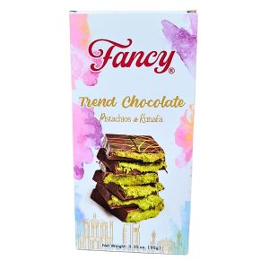 Dubai Chocolate with Kunafa & Pistachio Cream Filling 95g | www.AlbazaarMarket.com